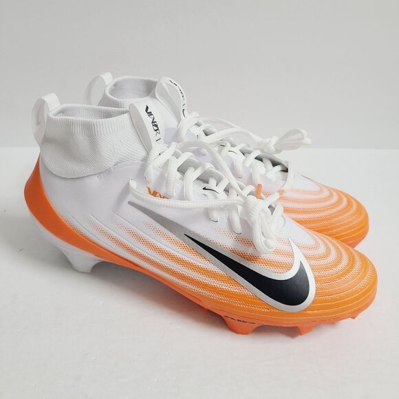 NEW Nike Air Zoom Vapor Pro 1 TB Football Cleats HM8850-103 Size 8 White Orange main image 6